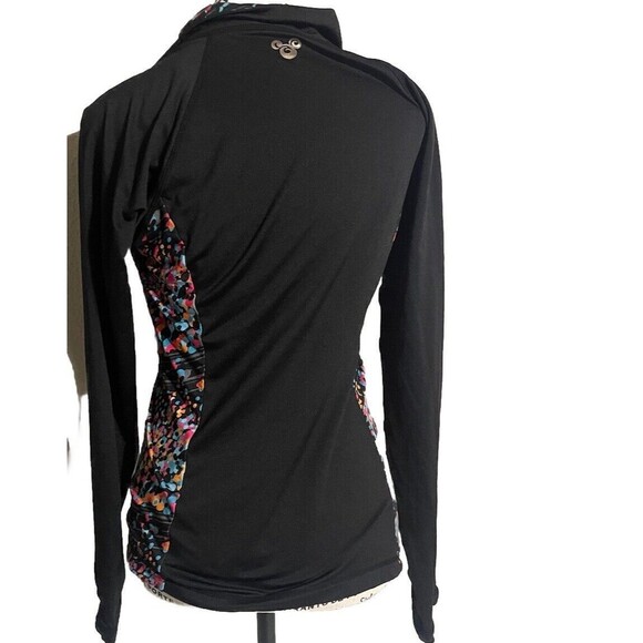 Disney Parks Minnie Mouse Black Polka Dot Zip Up Running Jacket Size Small - Picture 8 of 16